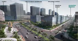 DISEWAKAN APARTEMEN KOMERSIL LOKASI CBD PIK 2 UK 2443M2 NEGO TIPIS