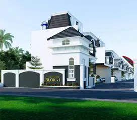 Rumah Eksklusif dalam Cluster  Post Security Area