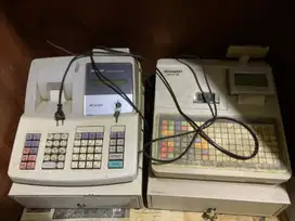 Dijual Paket 2 Mesin Kasir SHARP Murah - XE-A203 & XE-A217W