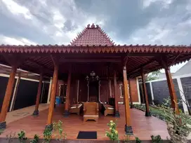 RUMAH ETHNIC JOGLO CANTIK DEKAT PUSAT KOTA PALAGAN