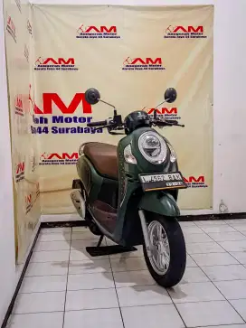 Km rendah Scoopy prestige tahun 2023 Hijau Doff