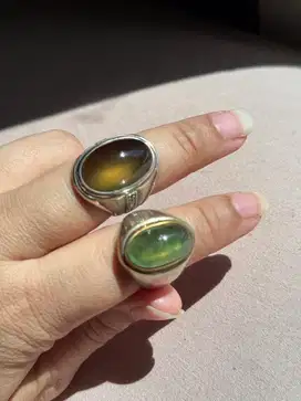 batu cincin terbaik 2 pcs