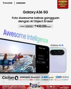 Promo Samsung Galaxy A36 5G / Tukar Tambah, Cicilan Cash ready