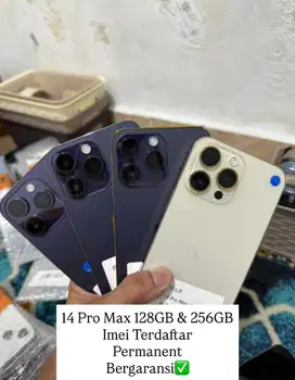 Iphone 14 pro max 128GB & 256GB