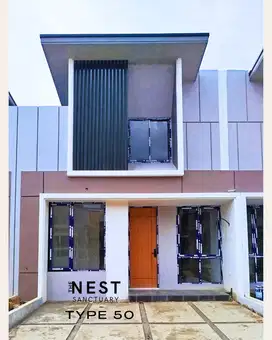 Rumah Type 50 The Nest, Dekat Dengan Bandara Palembang