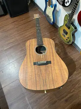 Acoustic Elektrik Martin DX1E Koa Dreadnought made in Mexico