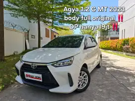 DP 19jt ‼️ Agya 1.2 G MT 2023 White
