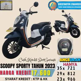SCOOPY SPORTY TERMURAH NO 1 BERGARANSI KLIK PROFIL PROMO UNIT LAINYA