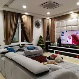 Pusat Tirai Gorden Jendela Gordyn Mewah Hordeng Model Terbaru Murah