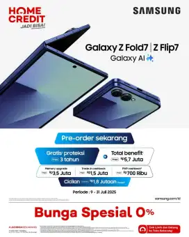 Promo PO samsung Z flod Z flip 7