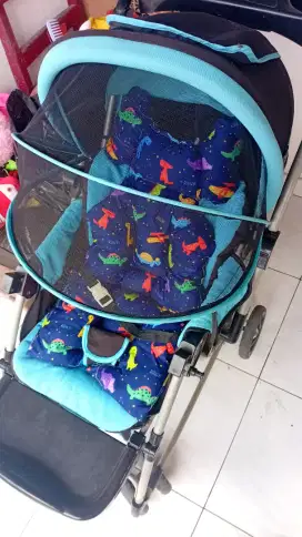 Jual Stroller Merk Pliko Bonus Bantalan