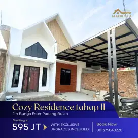 COZY RESIDENCE DENGAN LUAS 6X18 BANGUNAN 60 M2