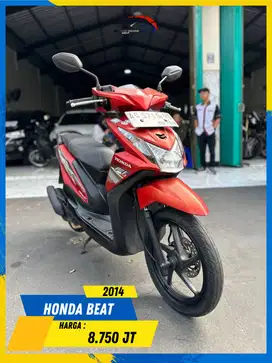 HONDA BEAT 2014 MURAH MERIAH MASZEHH HIKMAH MOTOR KEPUH
