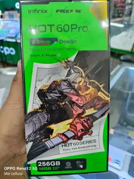 Infinix Hot 60 Pro ram 8/256gb New segel garansi resmi bisa diantar