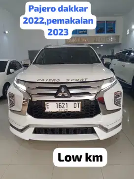 PAJERO DAKAR 4X2 MATIC 2022 PEMAKAIAN 2023 FUL ORI ISTIMEWA SIAP PAKAI