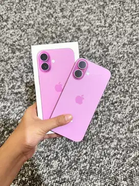 iphone 16 pink ibox baru 3 bulan pakai