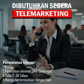 LOKER TELEMARKETING ADMIN