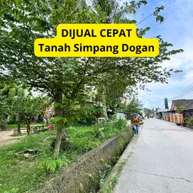 Dijual tanah Palembang dekat simpang dogan - luas 102 m2 - surat shm -