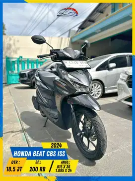 HONDA BEAT CBS ISS 2024 GAS POLL MASZEHH HIKMAH MOTOR KEPUH