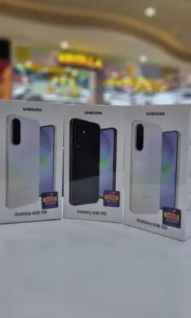 SAMSUNG A36 5G NEW 8/256,GB GARANSI RESMI