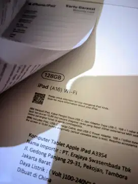 iPad A16 128 silver
