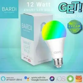 Bardi Bohlam Lampu Smart Home LED Light Bulb Wifi RGB WW 12W Lampu Pin