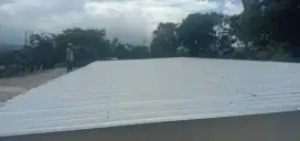 Jasa Pemasangan Rangka Atap Baja Ringan Spandek Polos