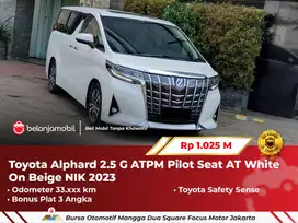 [ TSS ] Toyota Alphard 2.5 G ATPM Pilot Seat AT 2023/2024