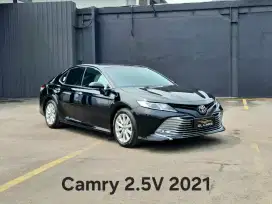 Camry 2.5 V 2021 Cash Hitam Toyota Seperti Baru