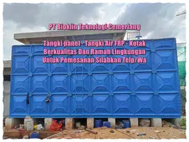 Tangki Panel, Rooftank Kotak, Toren Air FRP, Tangki Air Kotak, Roof Ta