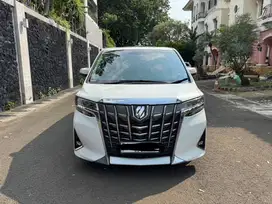 Toyota Alphard G 2018 Facelift km 60 rb. Nama Perorangan