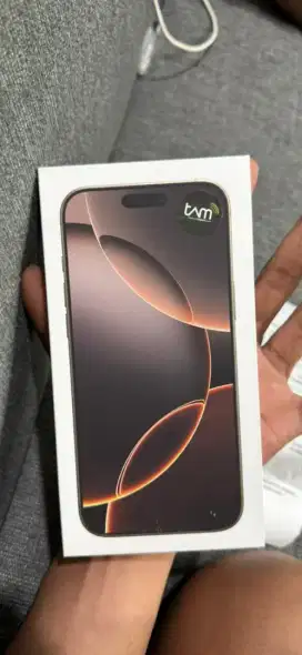 IPHONE 16 PROMAX 256 IBOX . CASH / CREDIT HANYA KTP . TANPA DP & KARTU