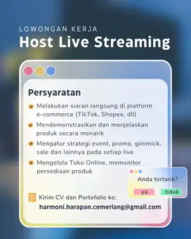 Host Live Streaming