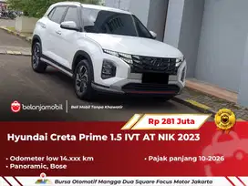 [ LOW KM ] Hyundai Creta Prime 1.5 IVT Panoramic BOSE AT 2023/2024
