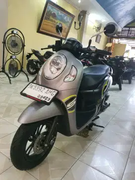 New Scoopy Sporty CBS ISS 2024 Cantik-Odomtr 6.000 KM-plaza motor