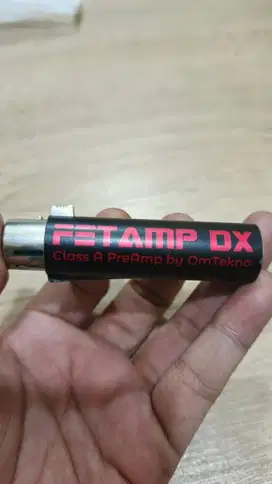 FetAmp DX penguat sinyal gain MIC dynamic