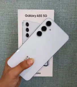 Samsung A55 8/256 Lengkap Fullset Mulus Nominus Ori On Februari 2026