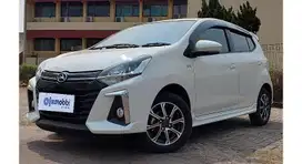 2022 TDP 6,JT Daihatsu Ayla 1.2 R Bensin-MT Putih
