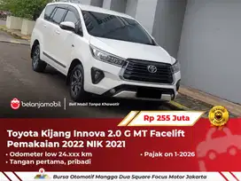 [ LOW KM ] Toyota Kijang Innova 2.0 G MT Manual Facelift 2021/2022