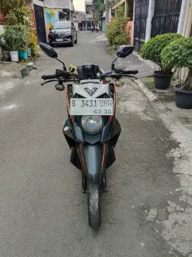 Yamaha x ride F1 th 2015 plat 2030 PJK pnjng mesin halus