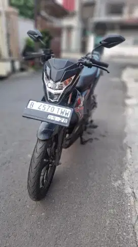 Sonic 2018 low km hitam mulus