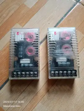 Crossover speaker split box fonalivo