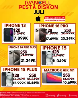 Iphone 13 128gb new ibox murah