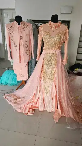 kebaya beskap pengantin preloved