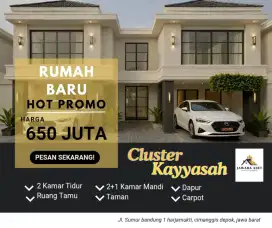 Rumah murah 2 Lantai dengan akses terbaik,Harjamukti, cimangis depok