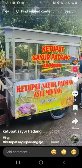 JUAL CEPAT GEROBAK USAHA