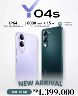 Vivo y04s ram 4/64