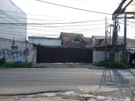 Tanah dan Bangunan cocok untuk Gudang ,di Jatibening Bekasi