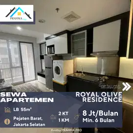 Pejaten Disewakan Apartemen Royal Olive Residence 2BR Full Furnish