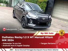 [ LOW KM ] Daihatsu Rocky 1.2 X MT Manual Hitam 2024/2025